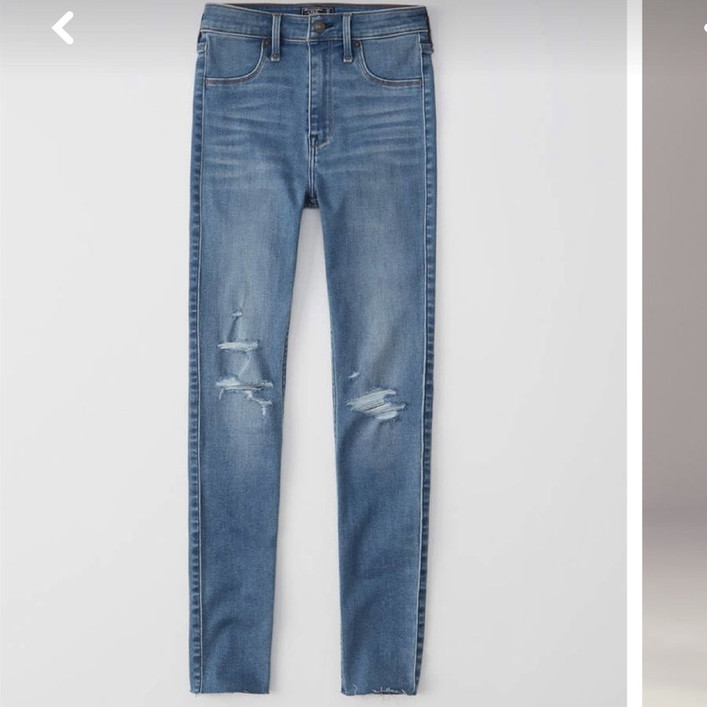 Abercrombie high rise jegging 30 regular